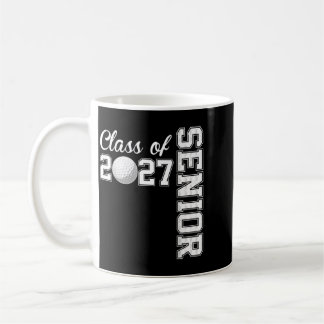 Mug Diplômé Golf Senior 2027 Cl de 27 Graduation