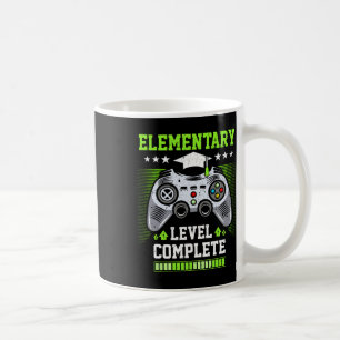 Mug Diplômé Niveau Élémentaire Cl 2025 Joueur