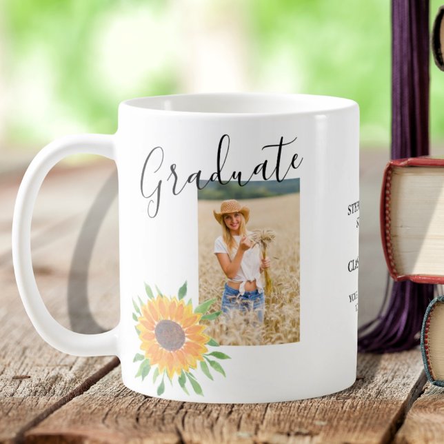 Mug Diplôme photo personnalisé (Créateur téléchargé)
