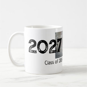 Mug diplôme photo simple classique ajouter classe anné