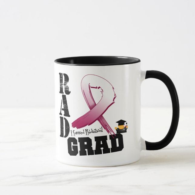 Mug Diplômé principal de rad de thérapie radiologique (Droite)
