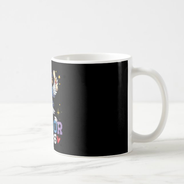 Mug Diplômé senior 2026 Poulet Cl De 26 Universitaire  (Droite)