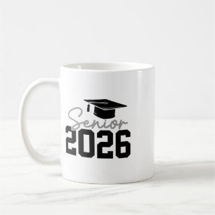 Mug Diplômé senior 2026 Remise des diplômes 2026 Cl de