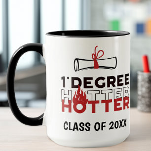 Mug Diplômé Un Degré Plus Chaud