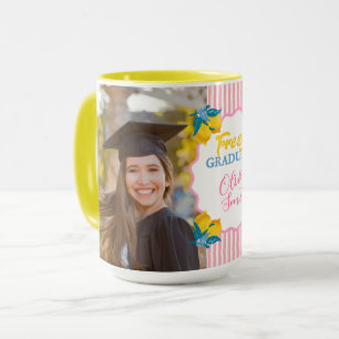 Mug Diplômée de la Limonade Rose Élégante Photo de Cla