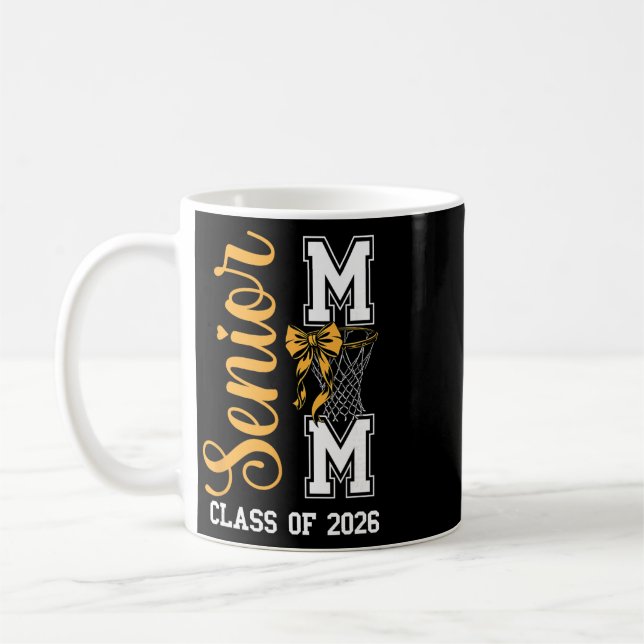 Mug Diplômée de la promotion 2026 à l'arc jaune squele (Gauche)