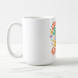 Mug Diplômée de la promotion 2026 Rétro Groovy Fière S