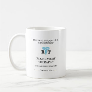 Mug Diplômés 2026 Thérapeute Respiratoire RRT Graduati