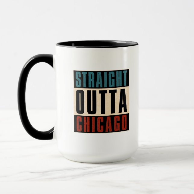Mug Directement à Chicago Illinois IL USA (Gauche)
