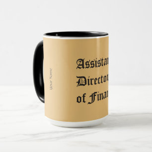 Mug "Directeur adjoint des finances"