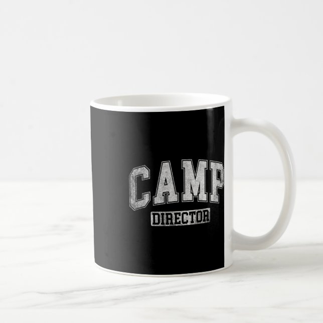 Mug Directeur de camp Conseiller de camp drôle Design  (Droite)