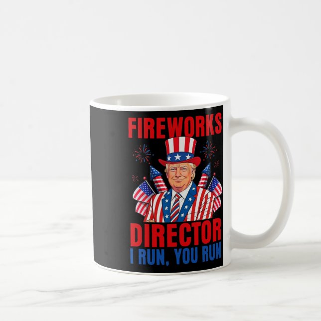 Mug Directeur de feux d'artifice I Cours Vous Courez D (Droite)