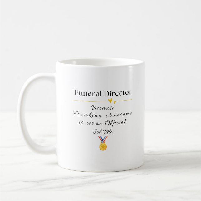 Mug directeur de funérailles (Gauche)