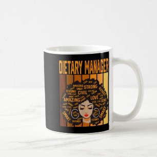 Mug Directeur de la diététique Puissant Mois de l'hist