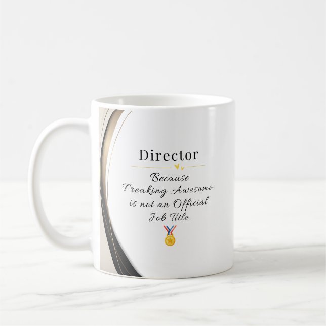 Mug Directeur de la pâte à café (Gauche)