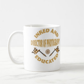 Mug Directeur de la photographie tatoué et éduqué