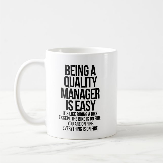 Mug Directeur de la qualité (Gauche)