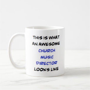 Mug directeur de musique d'église, génial