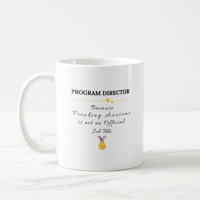Mug Directeur de programme (Gauche)