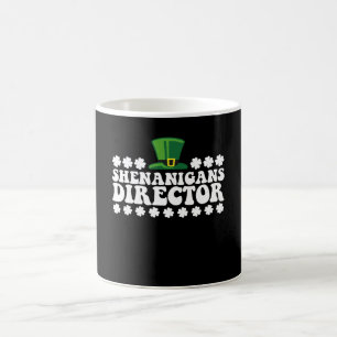 Mug Directeur de Shenanigans Groovy Saint-Patrick irla