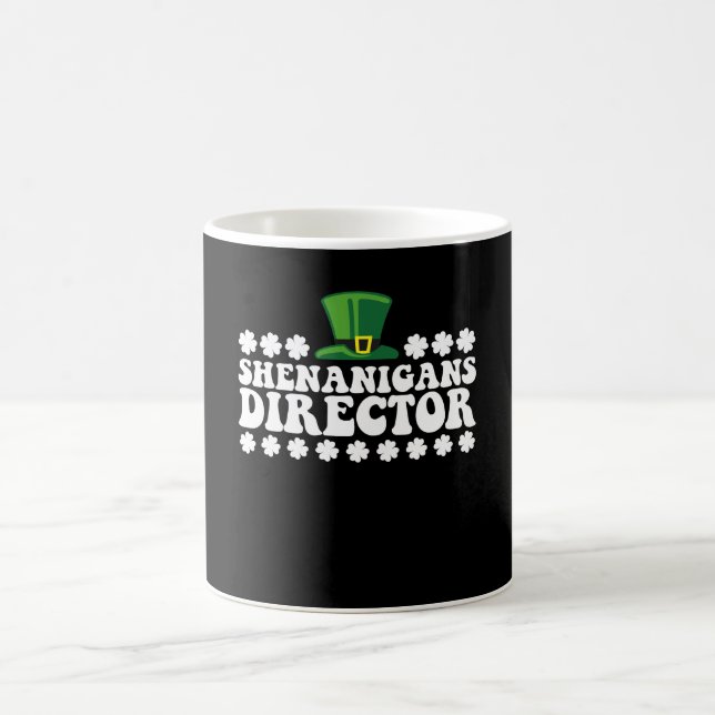 Mug Directeur de Shenanigans Groovy Saint-Patrick irla (Centre)