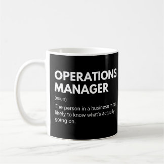 Mug Directeur des opérations Définition de travail drô
