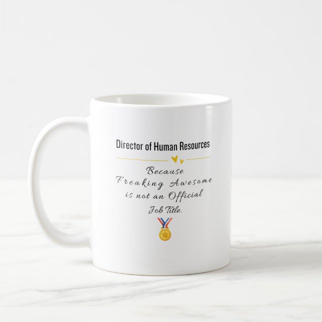Mug Directeur des ressources humaines (Gauche)
