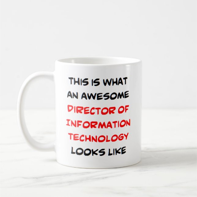 Mug directeur des technologies de l'information, génia (Gauche)
