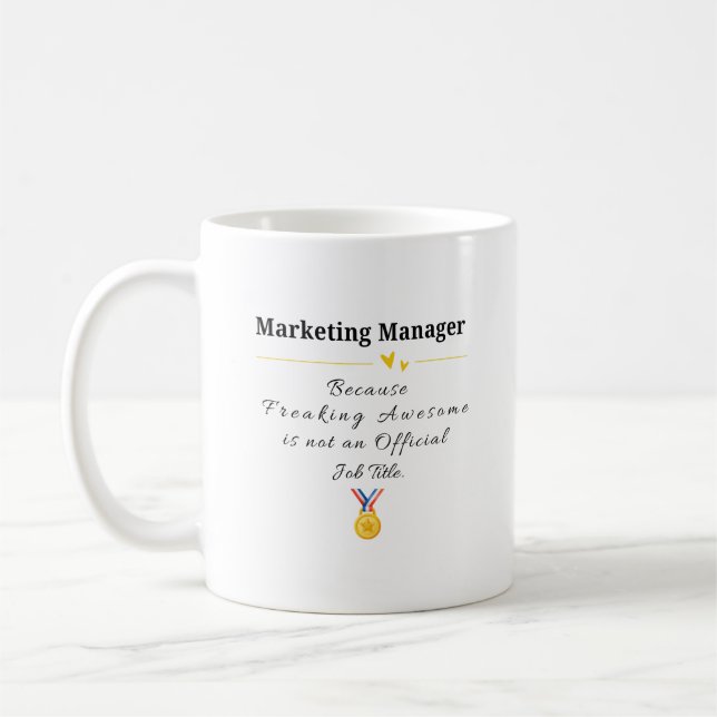 Mug Directeur du marketing (Gauche)