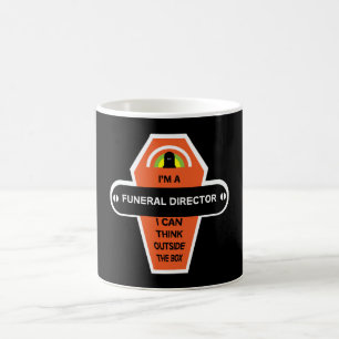 Mug Directeur funéraire Marchandises   Dons Drôle