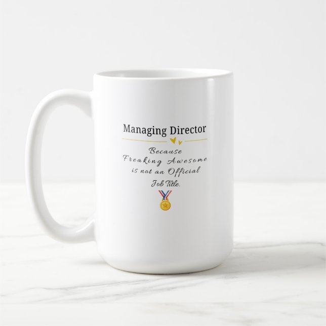 Mug Directeur général (Gauche)
