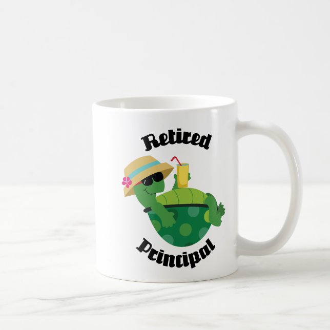 Mug Directeur retraité (tortue) (Droite)