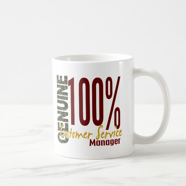 Mug Directeur véritable de service à la clientèle (Droite)