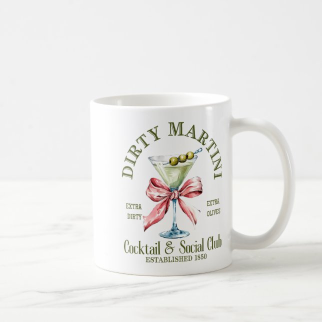 Mug Dirty Bachelorette Martini Tail Club Martini Drink (Droite)
