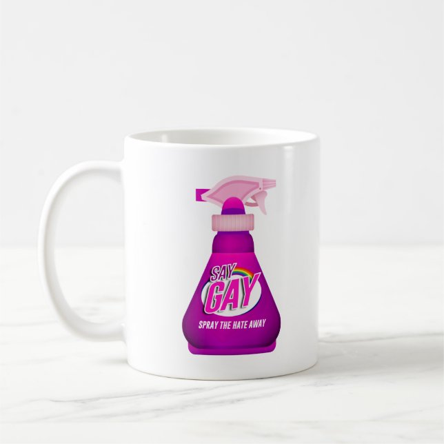 Mug Dis Pulvérisation Gay (Gauche)