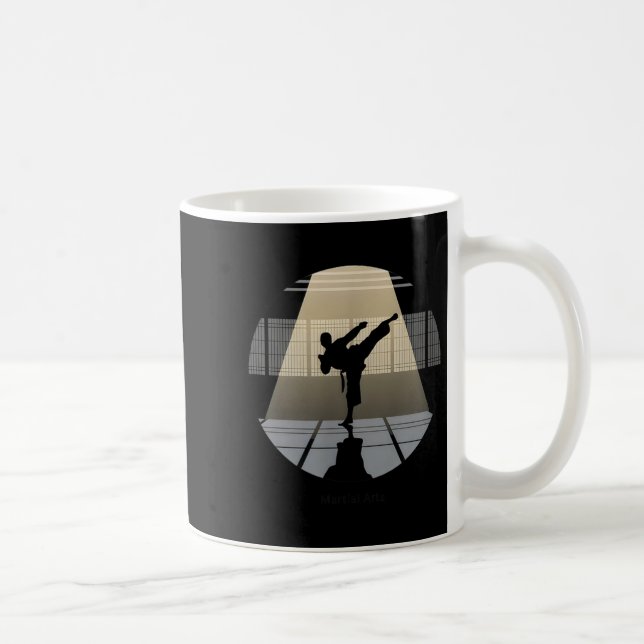 Mug Discipline d'arts martiaux Force Karaté Taekwondo (Droite)