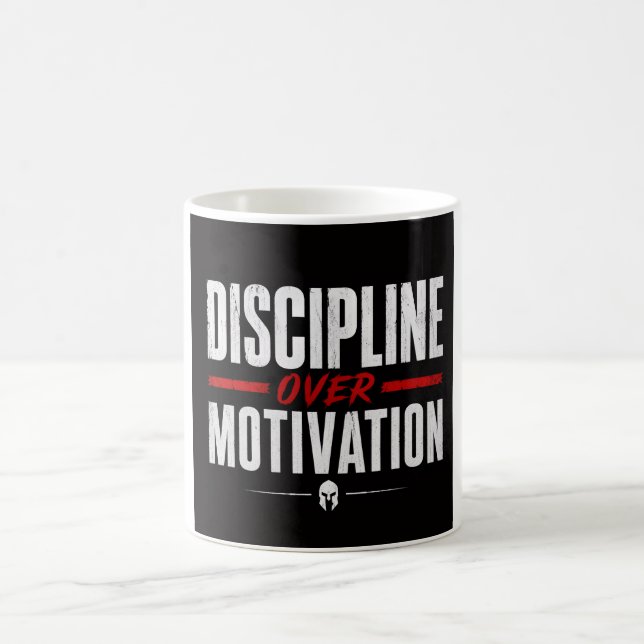 Mug Discipline plutôt que motivation  (Centre)