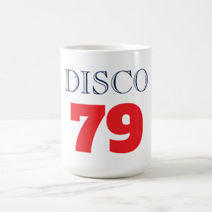 Mug Disco 79 Musique Divertissement Pop Art Rétro