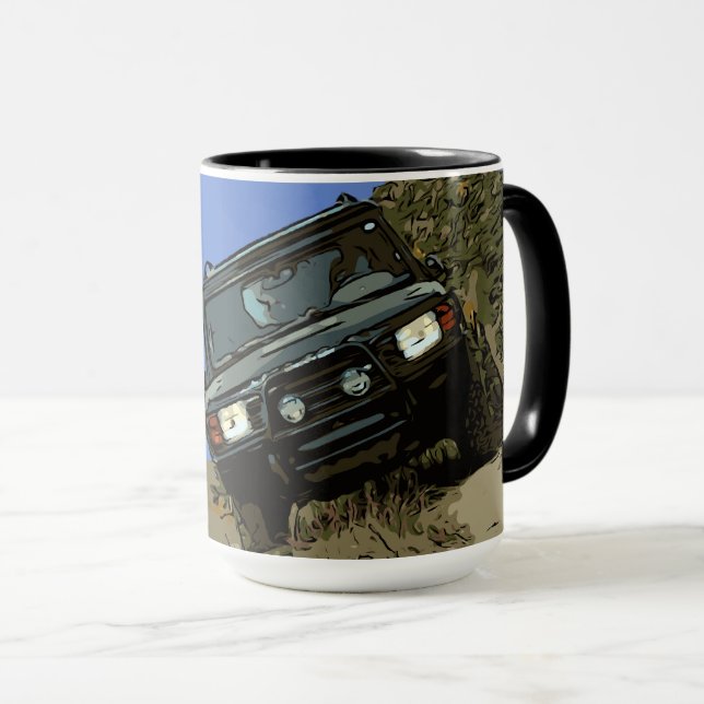 MUG DISCO AVEC NATURE (Devant droit)