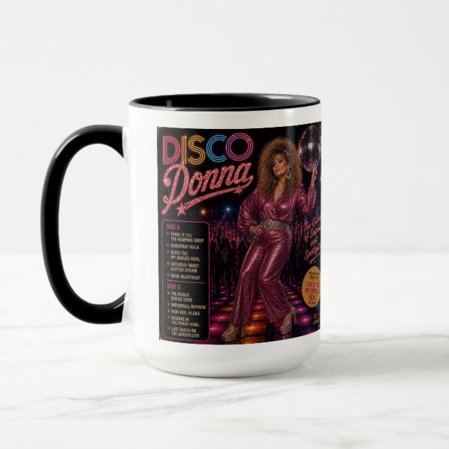 Mug Disco Donna et Disco Dazzler (Gauche)