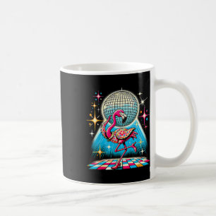 Mug Disco Flamant rose esthétique