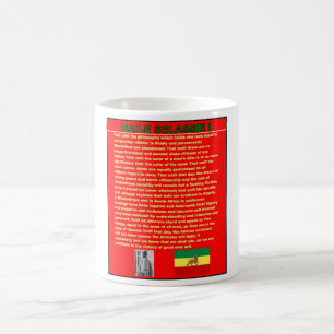 Mug Discours célèbre de guerre de Haile Selassie à