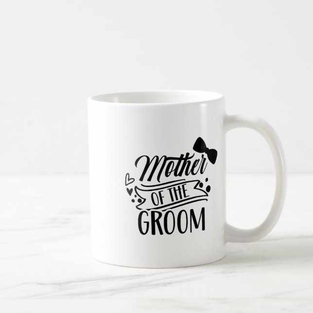 Mug Discours de fête de mariage pour la mère du marié (Droite)