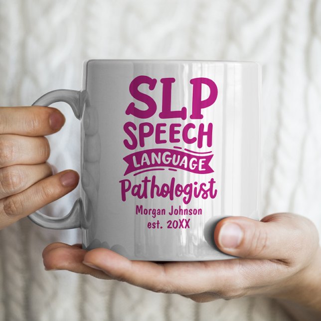 Mug Discours Langue Pathologiste Cadeau Grad (Créateur téléchargé)