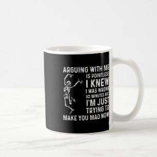Mug Discuter avec moi est inutile, je savais que j'ava