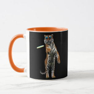 Mug Disque de golf Funny Tiger