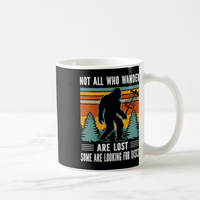 Mug Disque de Sasquatch Yéti Frisbee Golf Ultimate Big (Droite)