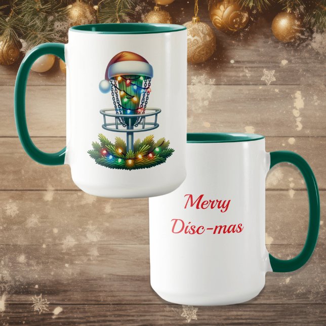 Mug Disque Golf Thématique Noël (Créateur téléchargé)