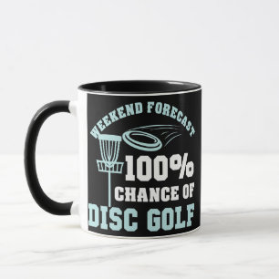 Mug Disque Golf Weekend Prévision Frisbee Discgolf