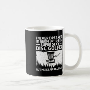 Mug Disque Golfeur Art Pour Hommes Femmes Disque Golf